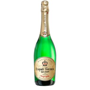 Вино игристое Старый Тбилиси белое полусладкое, 0.75л